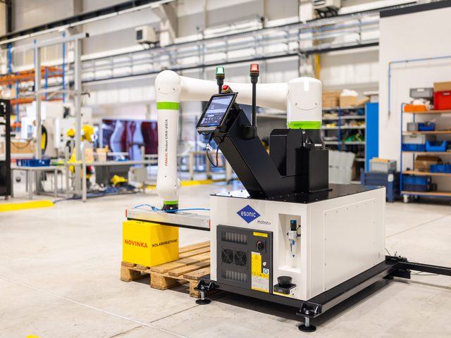 PalletMaster — kolaborativní paletizér